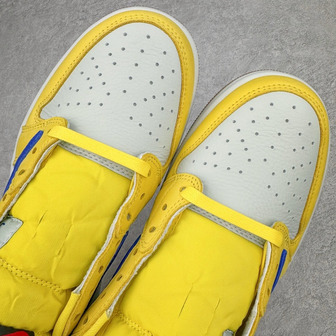 Jordan 1 Low X Travis Scott Canary