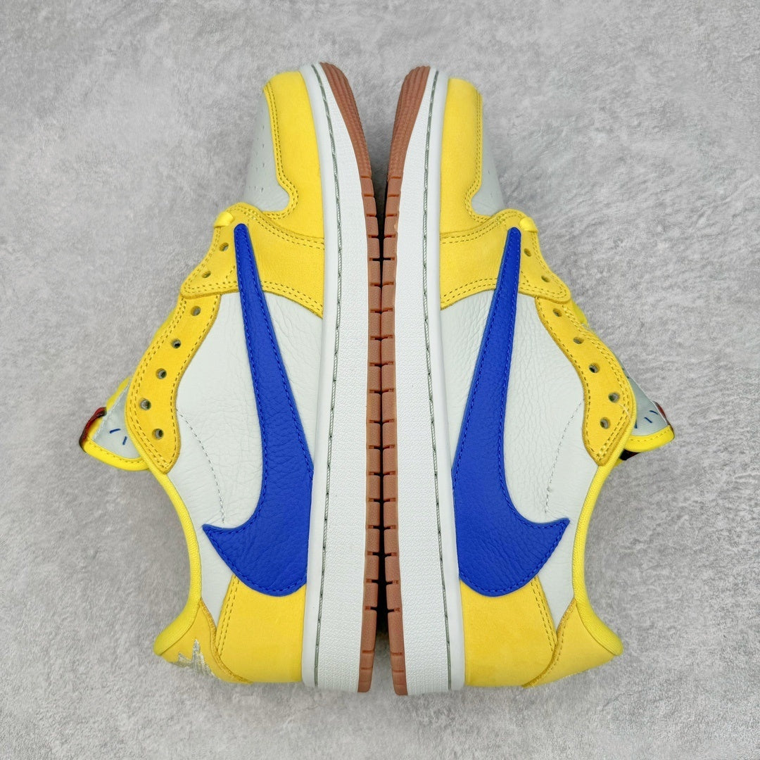 Jordan 1 Low X Travis Scott Canary