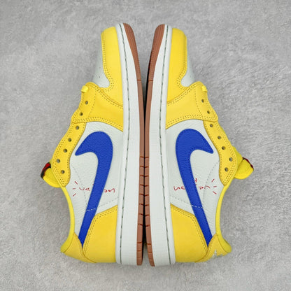 Jordan 1 Low X Travis Scott Canary