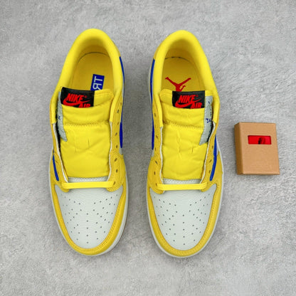 Jordan 1 Low X Travis Scott Canary