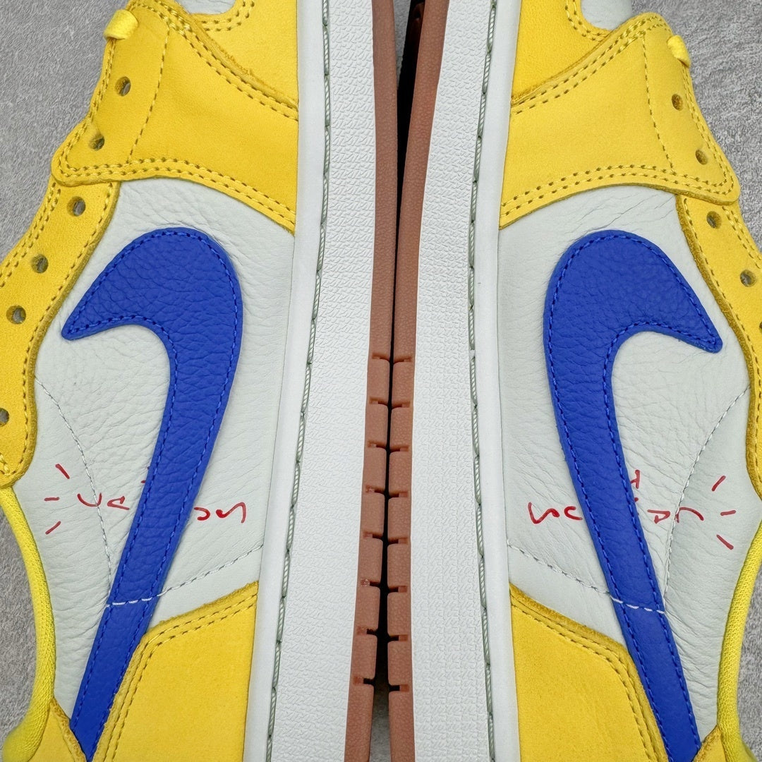 Jordan 1 Low X Travis Scott Canary