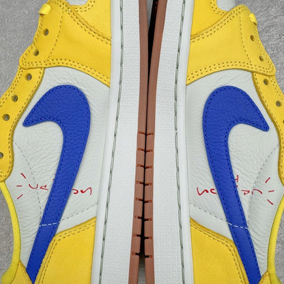 Jordan 1 Low X Travis Scott Canary