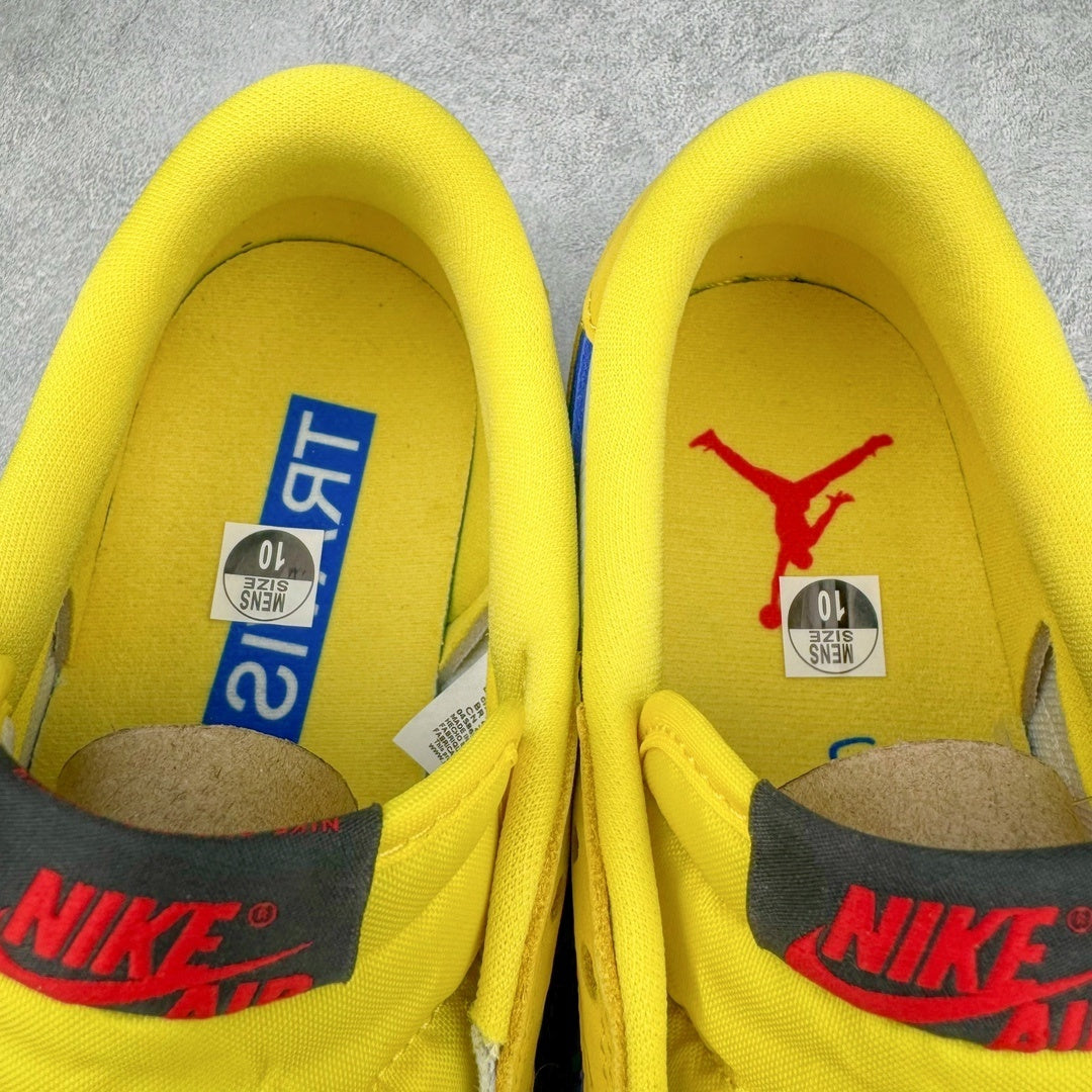 Jordan 1 Low X Travis Scott Canary