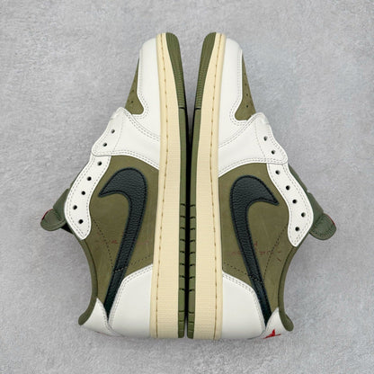 Jordan 1 Low X Travis Scott Medium Olive