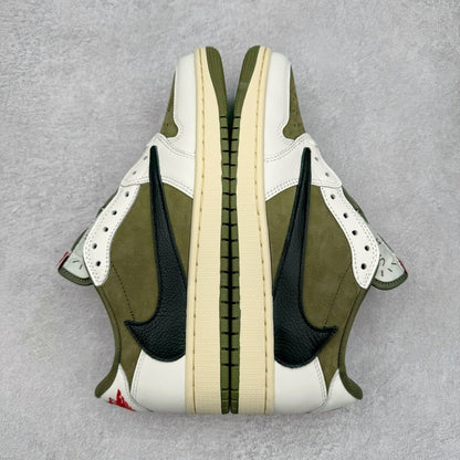 Jordan 1 Low X Travis Scott Medium Olive
