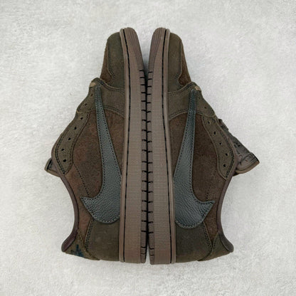 Jordan 1 Low X Travis Scott Velvet Brown