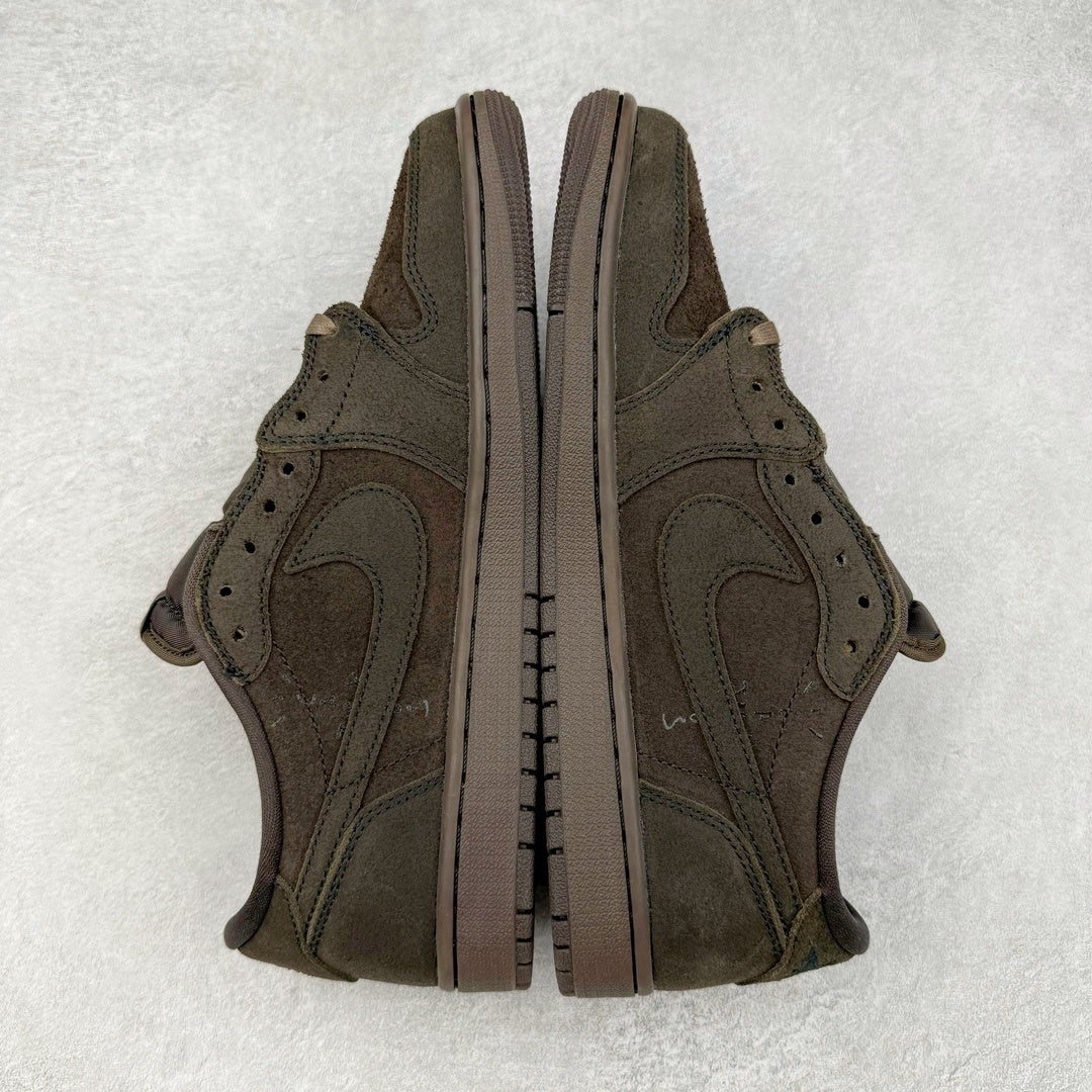 Jordan 1 Low X Travis Scott Velvet Brown