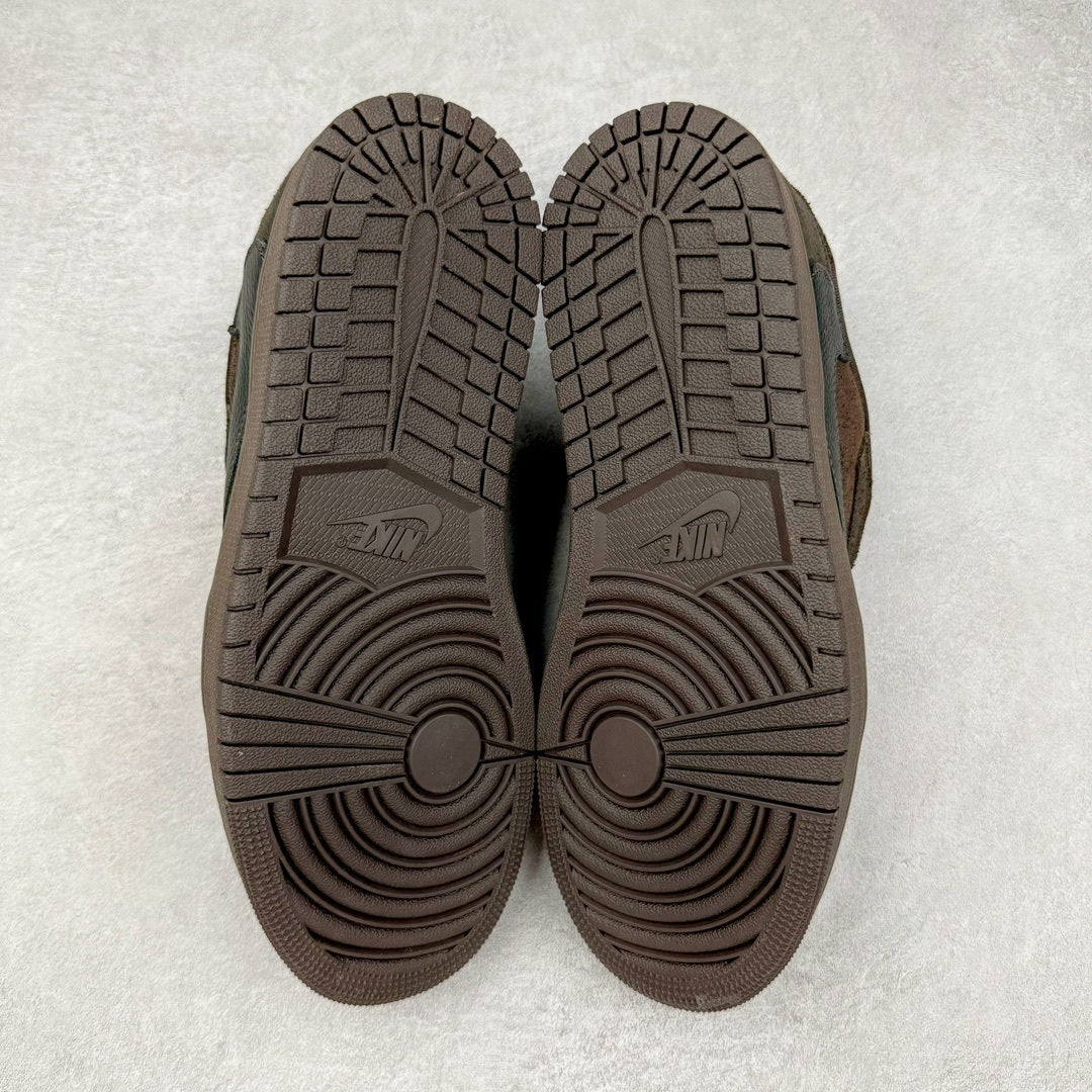 Jordan 1 Low X Travis Scott Velvet Brown
