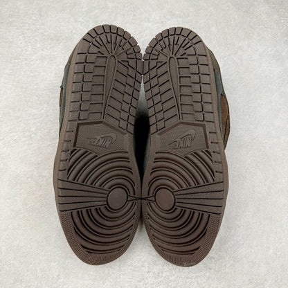 Jordan 1 Low X Travis Scott Velvet Brown