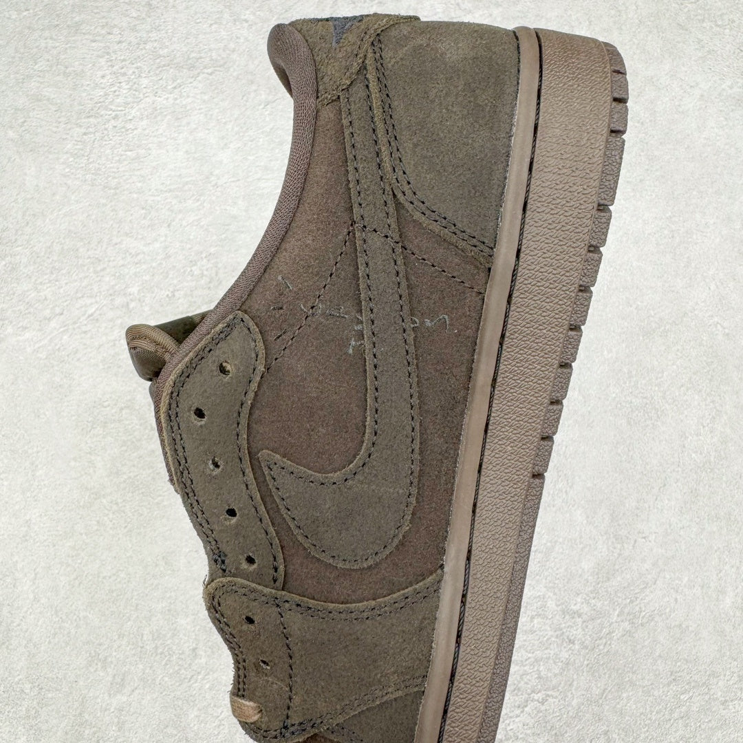 Jordan 1 Low X Travis Scott Velvet Brown