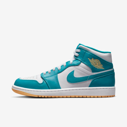 JORDAN 1 MID WMNS AQUATONE