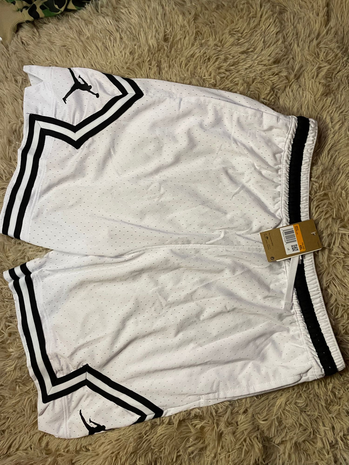 Short Jordan Diamond blanco