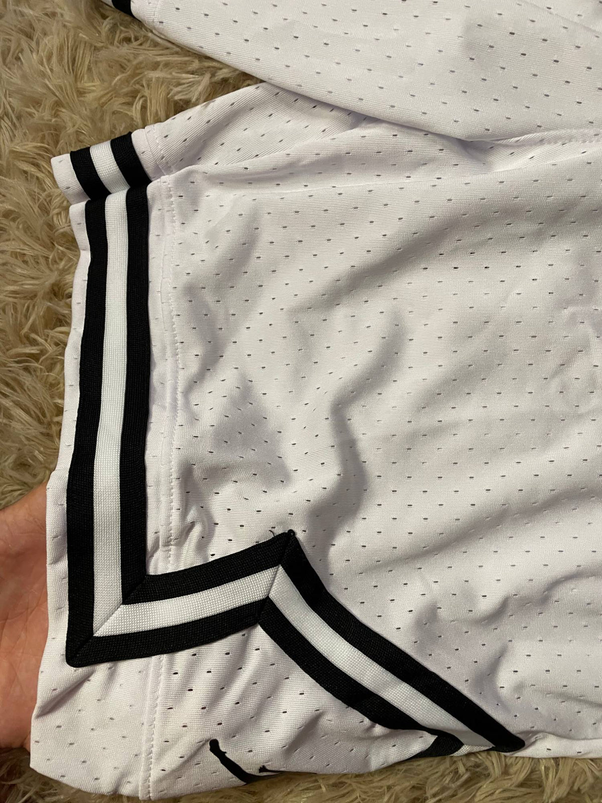 Short Jordan Diamond blanco