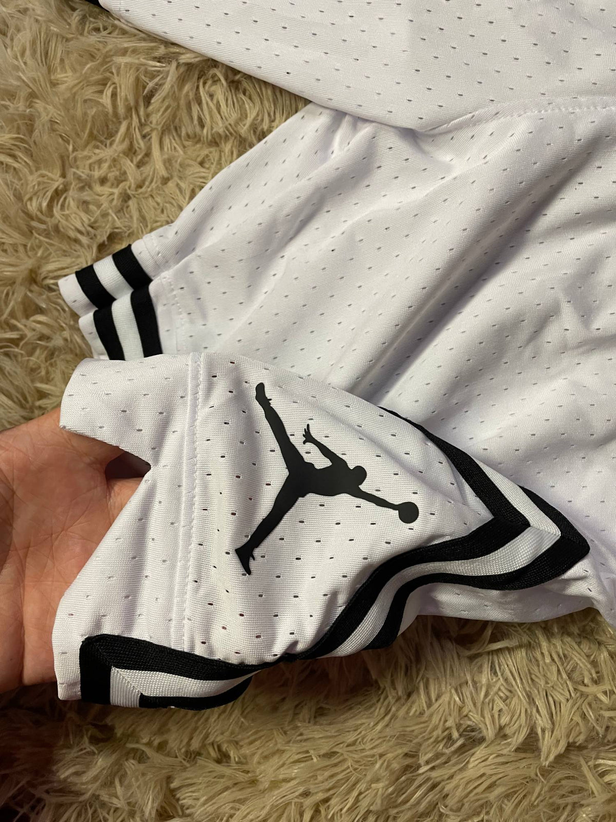 Short Jordan Diamond blanco