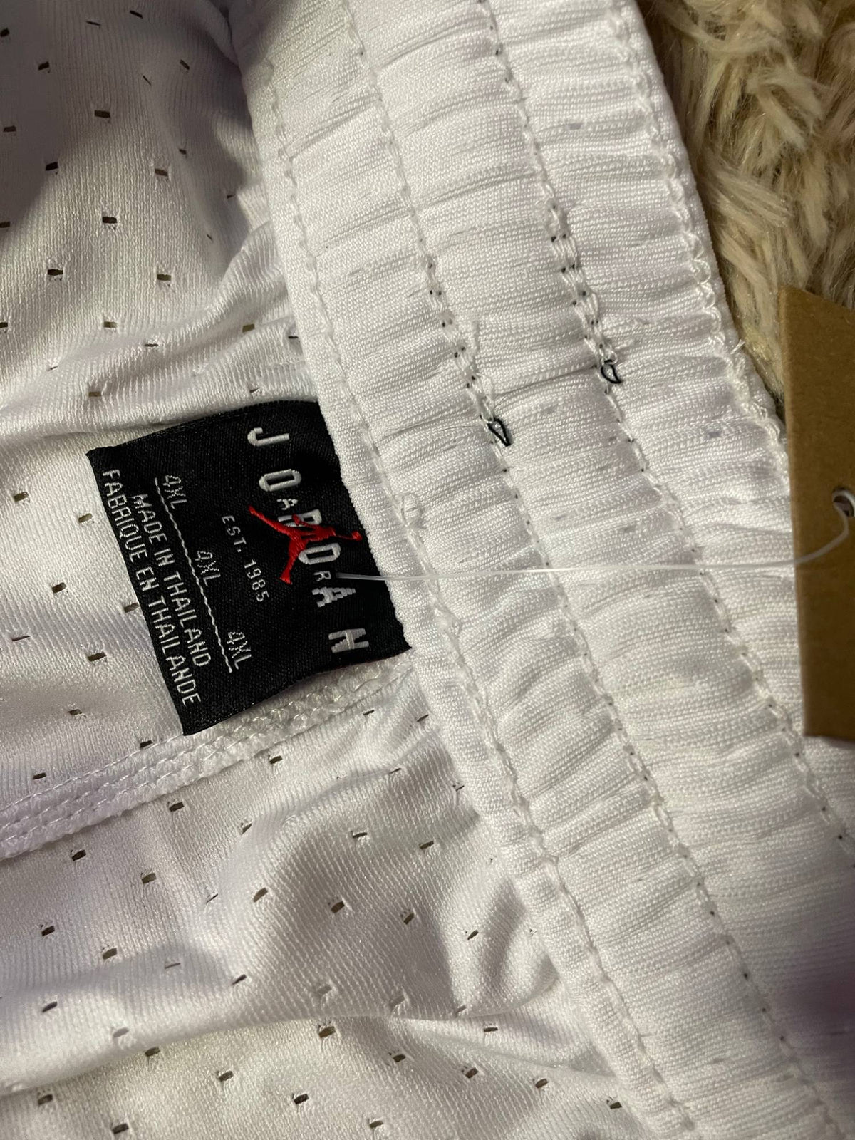 Short Jordan Diamond blanco