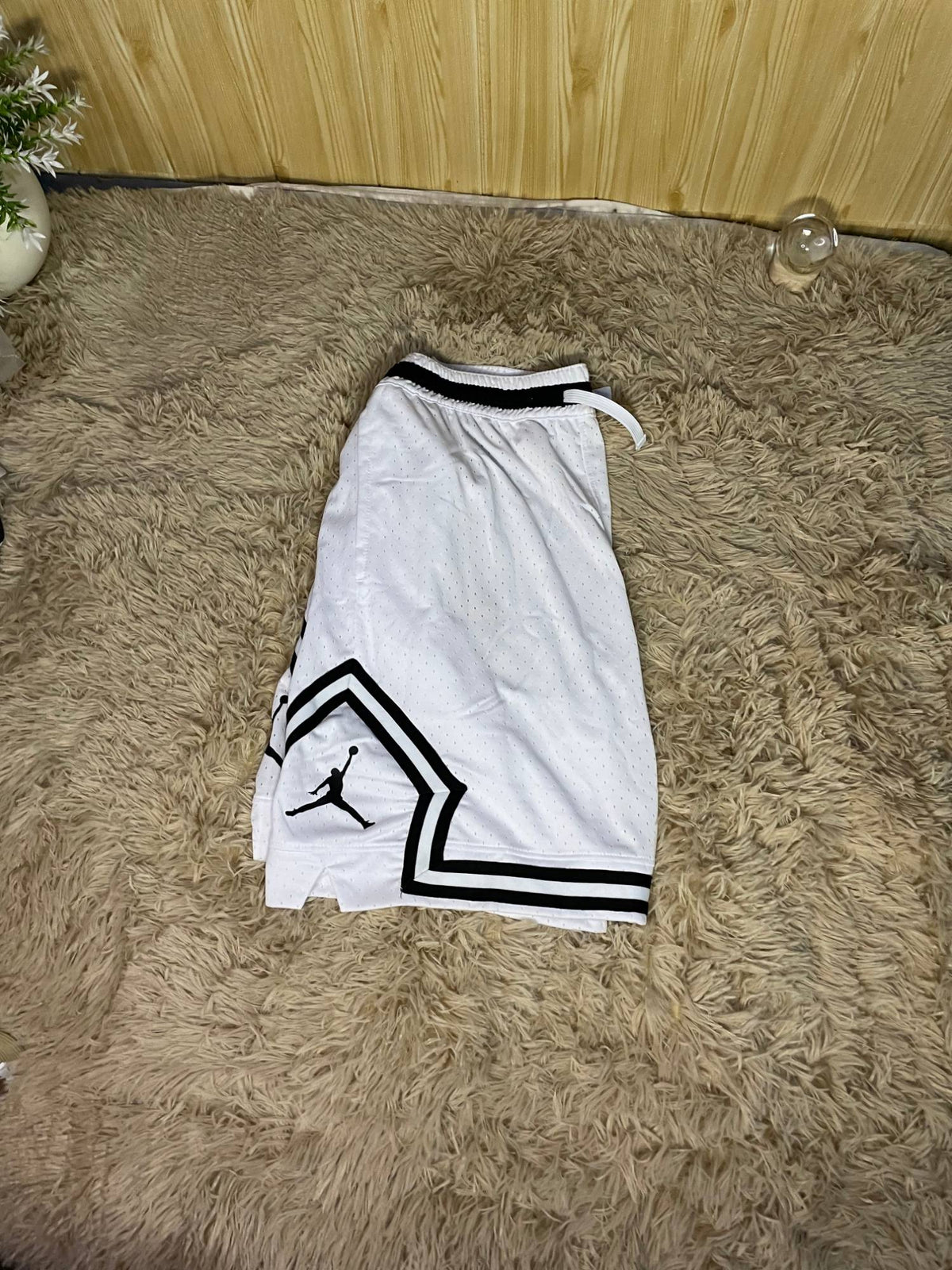 Short Jordan Diamond blanco