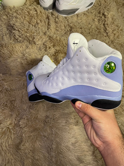 Air Jordan 13 White University Blue par