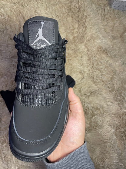 Air Jordan 4 Black Cat lengueta