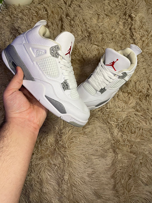 Air Jordan 4 White Oreo perfil