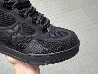 Louis Vuitton Skate Sneaker Crystal Negro