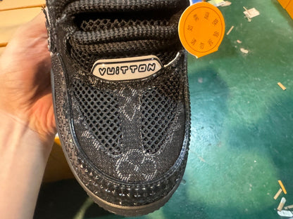 Louis Vuitton Skate Sneaker Swarovski Monogram Negro