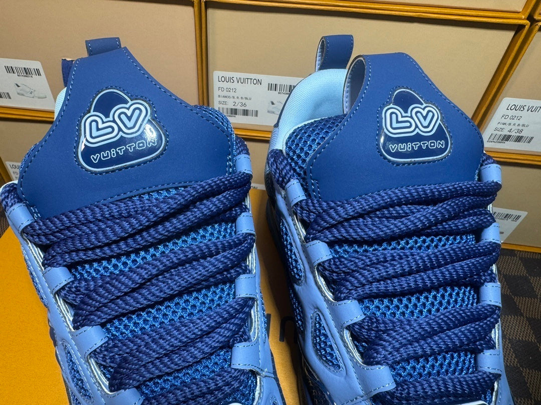 Louis Vuitton Skate Sneaker Azul