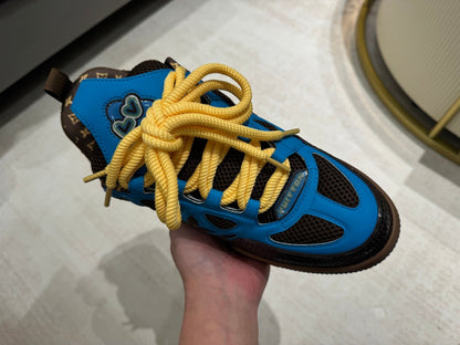 Louis Vuitton Skate Sneaker Marrón Azul