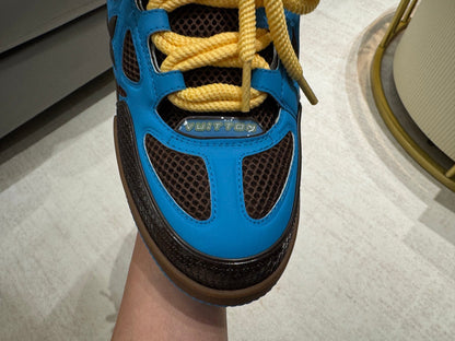 Louis Vuitton Skate Sneaker Marrón Azul