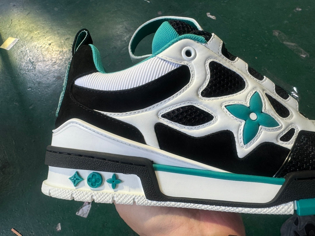 Louis Vuitton Skate Sneaker Verde Negro