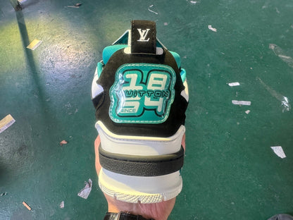 Louis Vuitton Skate Sneaker Verde Negro