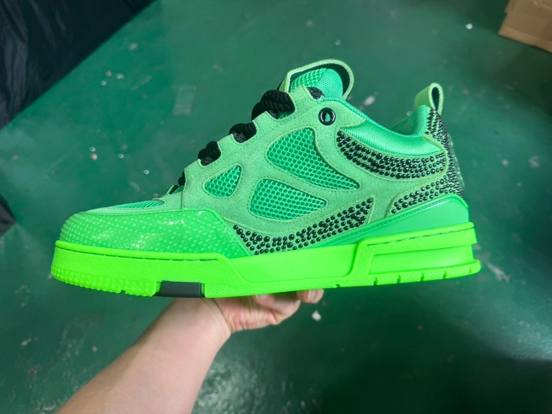Louis Vuitton Skate Sneaker Crystal Verde