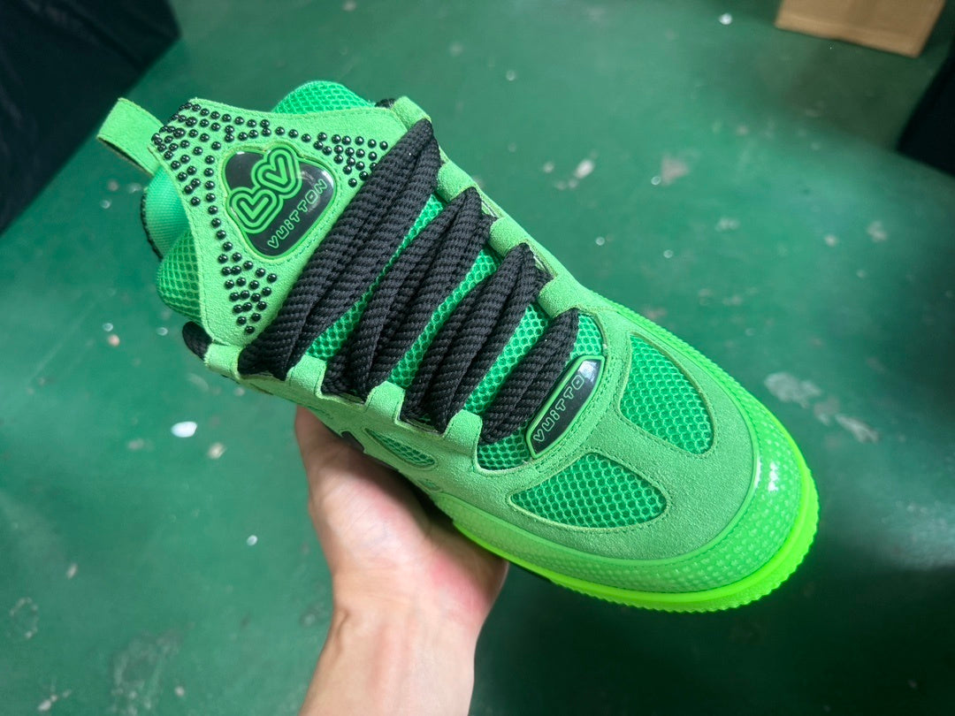 Louis Vuitton Skate Sneaker Crystal Verde