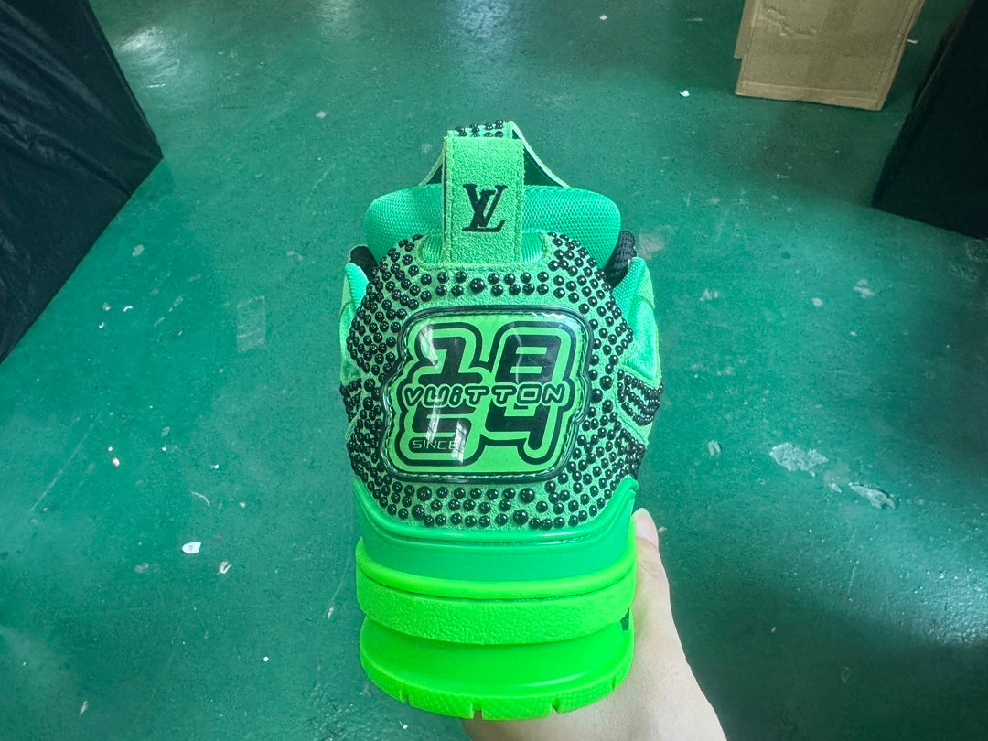 Louis Vuitton Skate Sneaker Crystal Verde