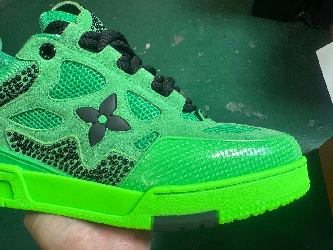 Louis Vuitton Skate Sneaker Crystal Verde
