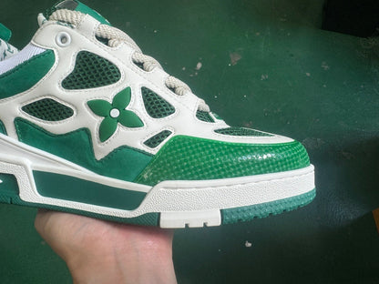 Louis Vuitton Skate Sneaker Verde Blanco