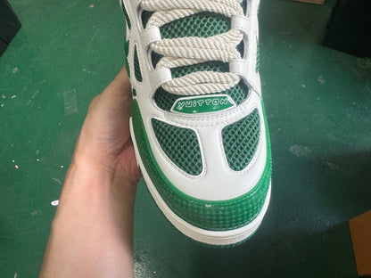 Louis Vuitton Skate Sneaker Verde Blanco