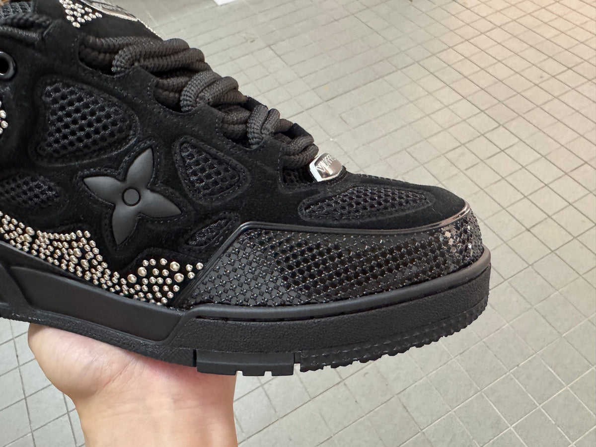 Louis Vuitton Skate Sneaker Grey Studded