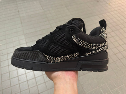 Louis Vuitton Skate Sneaker Grey Studded