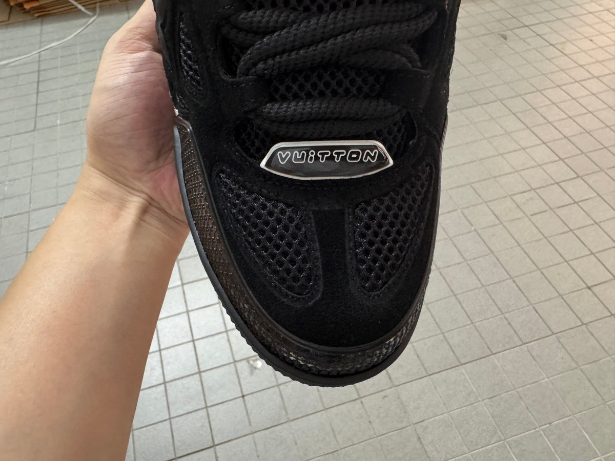 Louis Vuitton Skate Sneaker Grey Studded