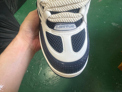 Louis Vuitton Skate Sneaker Navy Blanco