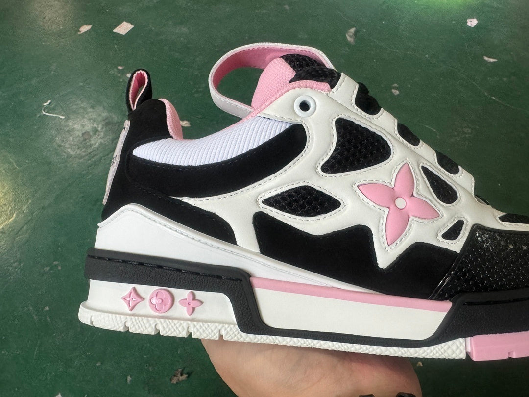 Louis Vuitton Skate Sneaker Rosa Negro