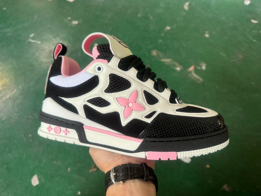 Louis Vuitton Skate Sneaker Rosa Negro