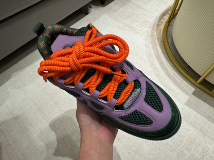 Louis Vuitton Skate Sneaker Violeta Verde