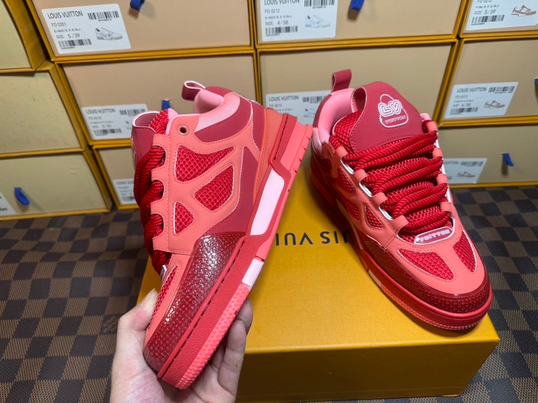 Louis Vuitton Skate Sneaker Rojo
