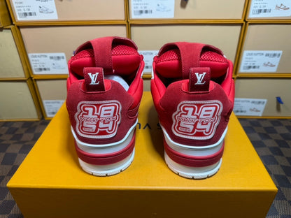 Louis Vuitton Skate Sneaker Rojo Blanco