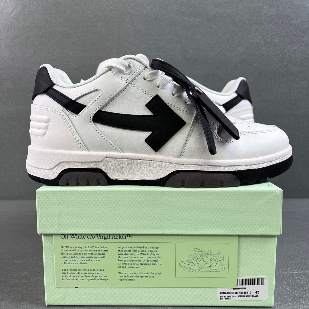 Off White Out Of Office Negra Blanco