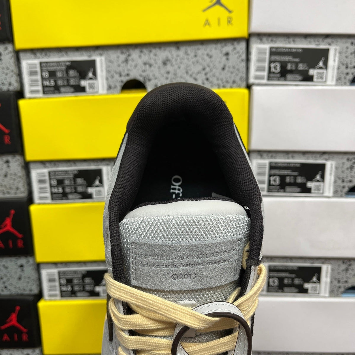 Off White Out Of Office Gris