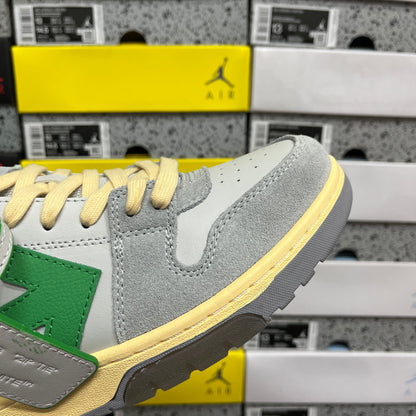 Off White Out Of Office Gris Verde