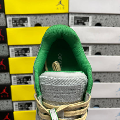 Off White Out Of Office Gris Verde
