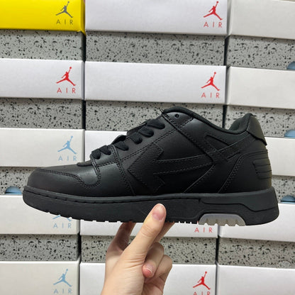 Off White Out Of Office Logo Print Negro